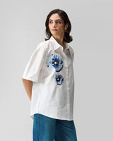 Azure Bloom Shirt