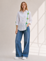 Urban Bloom Statement Shirt