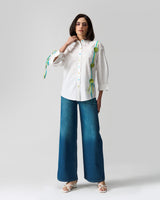 Urban Bloom Statement Shirt