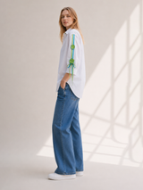 Urban Bloom Statement Shirt
