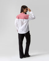 Ruby Bloom Hand Embroidered Shirt