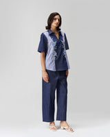 Moonflower Indigo Co-ord Set