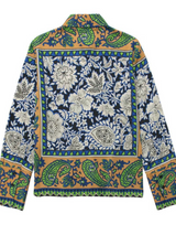 Boho Luxe Paisley Printed Royal Crepe Co-ord Set – Multi
