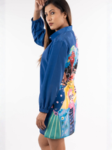 Bold Pop-Art Shirt Dress