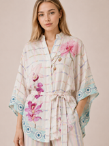 Siorai Ivory Royal Crepe Printed Co-ord Set