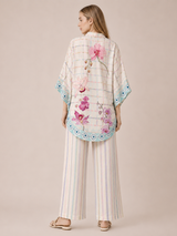 Siorai Ivory Royal Crepe Printed Co-ord Set
