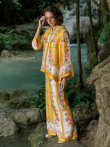 Crimson Flora Co-ord Set