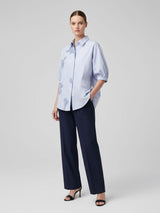 Celeste Abstract Embroidered Shirt