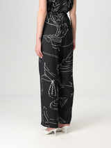 Black Zodiac Abstract Co-Ord Set