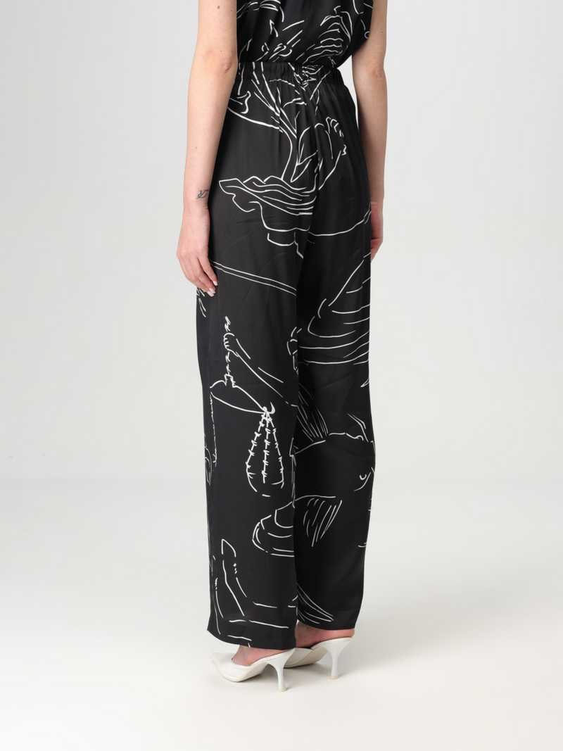 Black Zodiac Abstract Co-Ord Set
