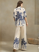 Ivory Palm Co-ord Set