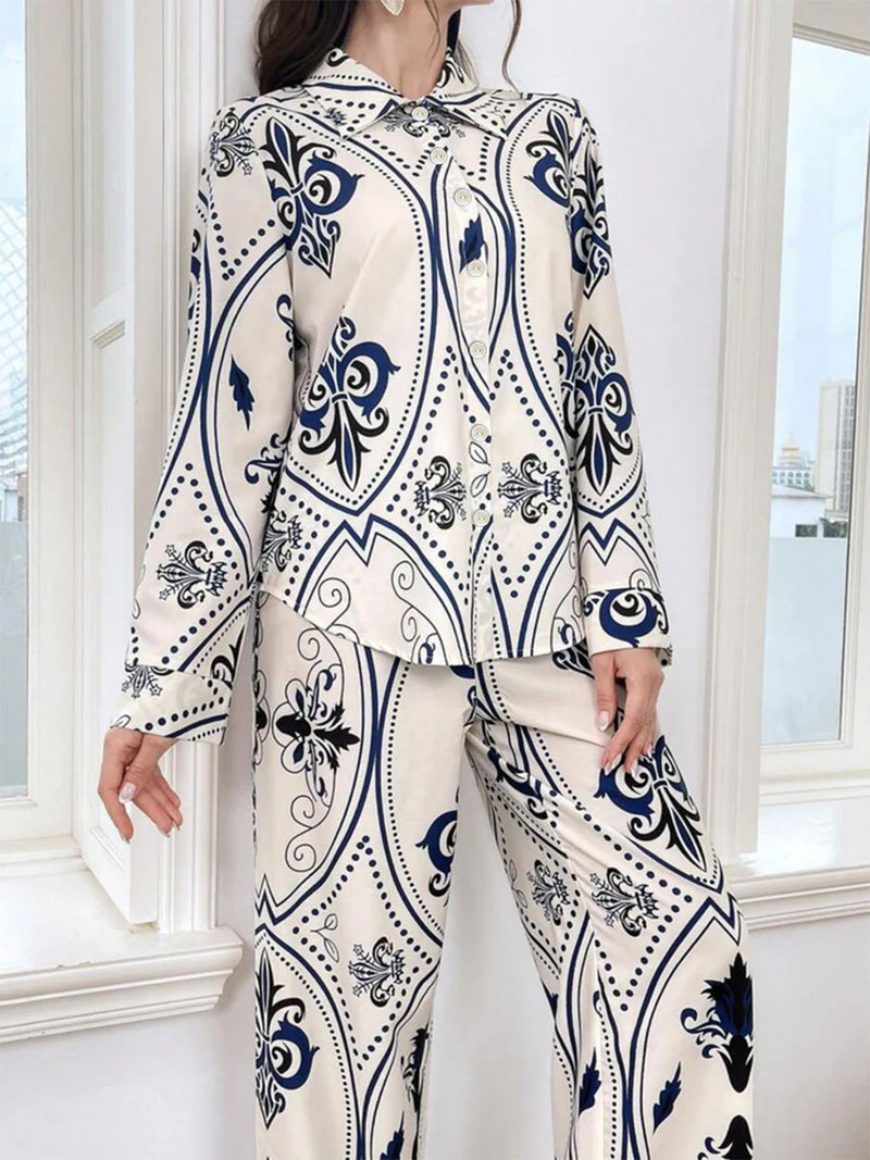 Elegant Printed Co-ord Set
