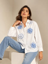 Blue Blossom Shirt