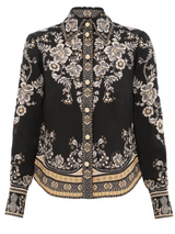 Ornate Garden Tapestry Shirt