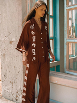 Nomad Co-ord Set - Brown
