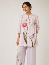 Siorai Lilac Cotton Magic Printed Co-ord Set