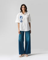 Azure Bloom Shirt