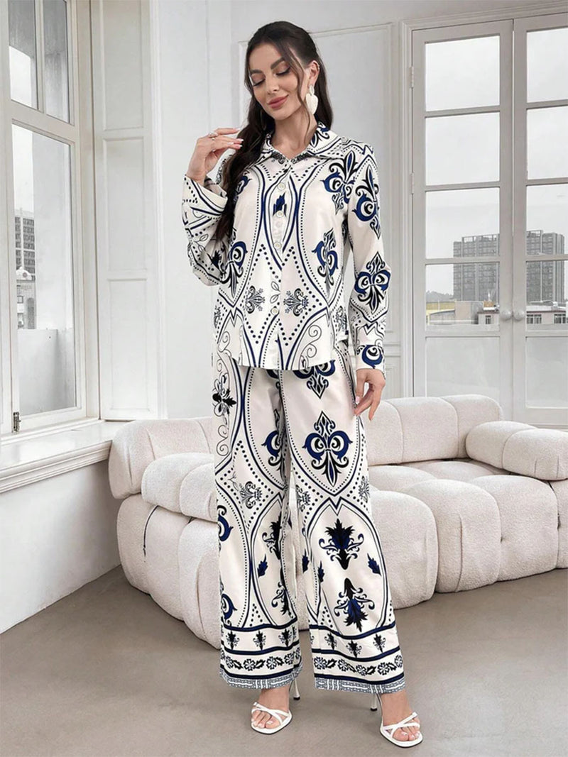 Elegant Printed Co-ord Set