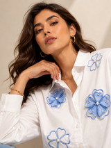 Blue Blossom Shirt