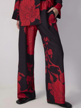 Crimson Bloom Co-ord Set