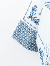 Blue & White Botanical Co-ord Set