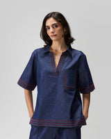 Blue Heritage Co-ord Set