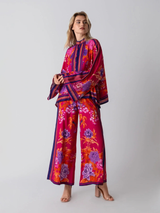 Crimson Bloom Co-ord Set