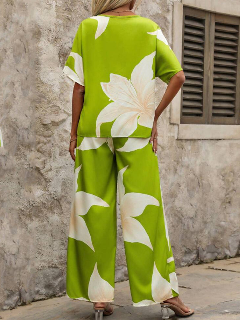 Tropical Bloom Co-ord Set