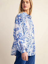 Indigo Baroque Shirt