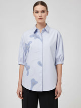 Celeste Abstract Embroidered Shirt