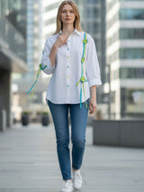 Urban Bloom Statement Shirt