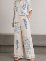 Bleu Atelier Luxe Co-ord Set