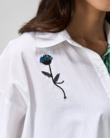 Garden Check Hand Embellished Shirt