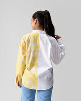 Pineapple Crush Applique and Hand Embroidered Shirt