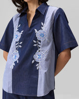 Moonflower Indigo Co-ord Set