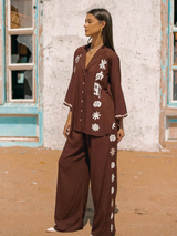 Nomad Co-ord Set - Brown