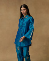Sapphire Grace Hand Embroidered Co-ord Set