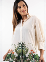 Tropical Garden Striped Co-ord Set