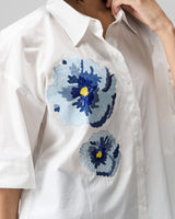 Azure Bloom Shirt