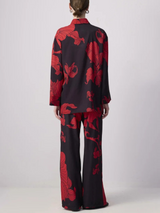 Crimson Bloom Co-ord Set