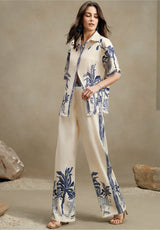 Ivory Palm Co-ord Set