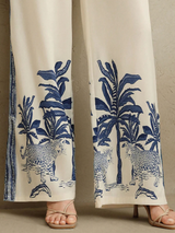 Ivory Palm Co-ord Set