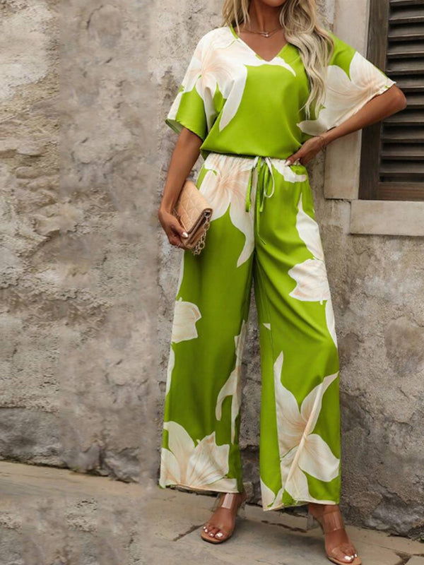 Tropical Bloom Co-ord Set