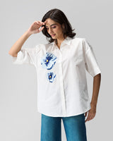 Azure Bloom Shirt