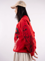 The Crimson Sketch Sweatshirt