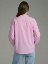 Soft Rose Statement Shirt
