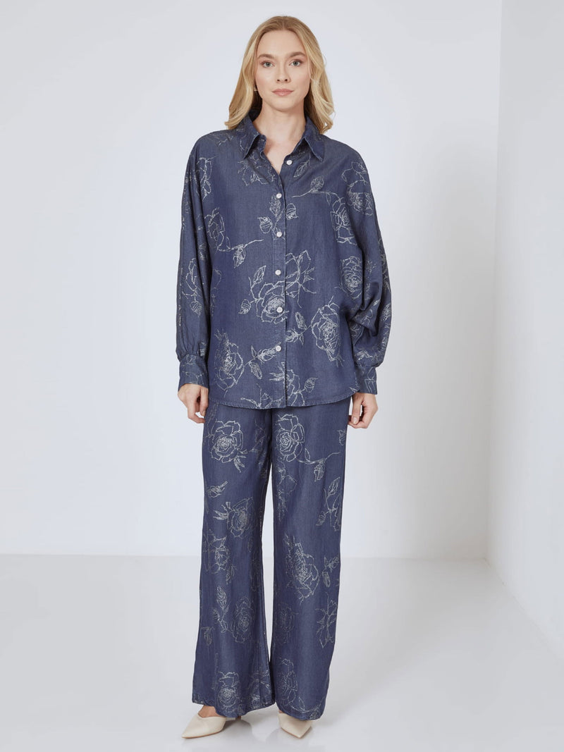 Indigo Rose Co-ord Set