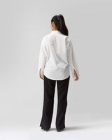 Owl Hand Embroidered Oversized Shirt