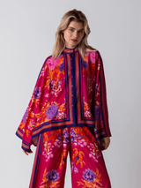 Crimson Bloom Co-ord Set