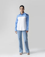 Gingham Garden Hand Embellished Shirt